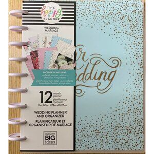Me & My Big Ideas Our Wedding Planner Organizer 12 Month Undated 7 in x 9.25 in